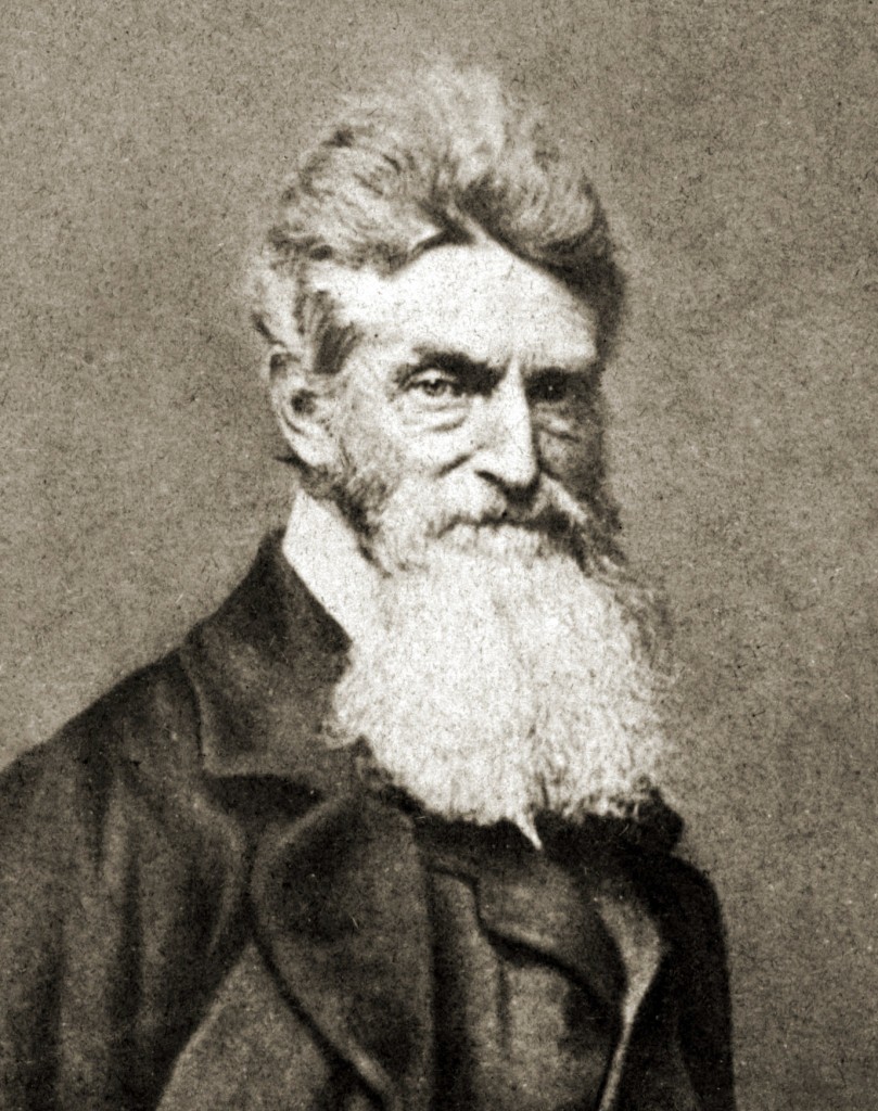Abolitionist, terrorist, and mass murder John Brown incites the Civil War at Harper's Ferry in 1859