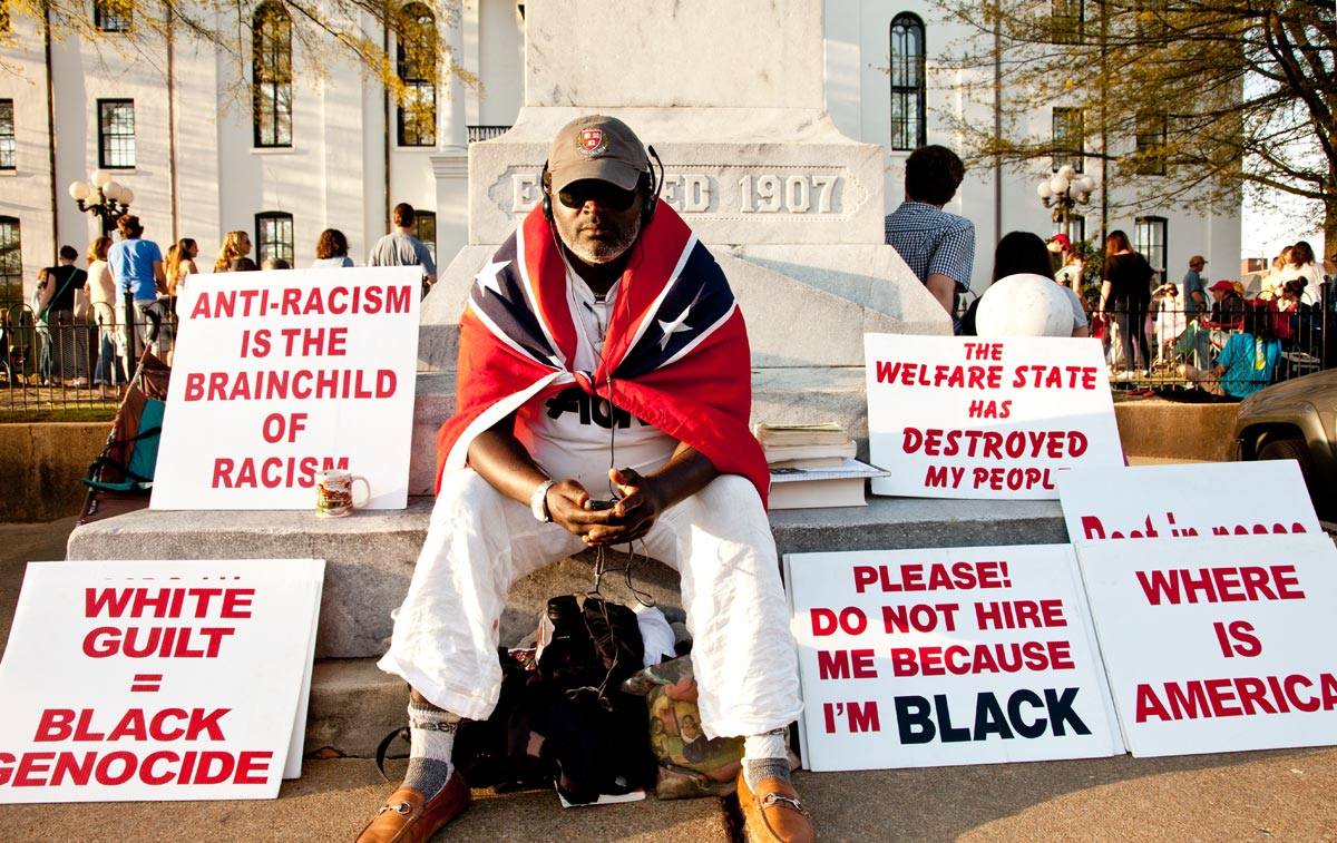 Anthony Hervey believed anti-racism is anti-White