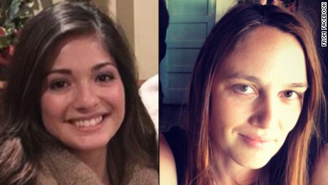 Rusty Houser's victims, Mayci Breaux, left, and Jillian Johnson right