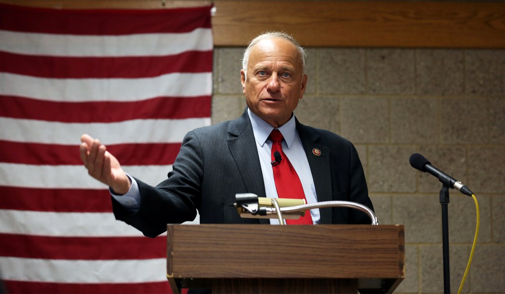 Republican U.S. Representative Steve King holds a Town Hall at the